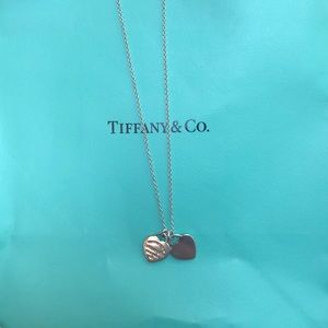 Tiffany & Co Double Heart necklace